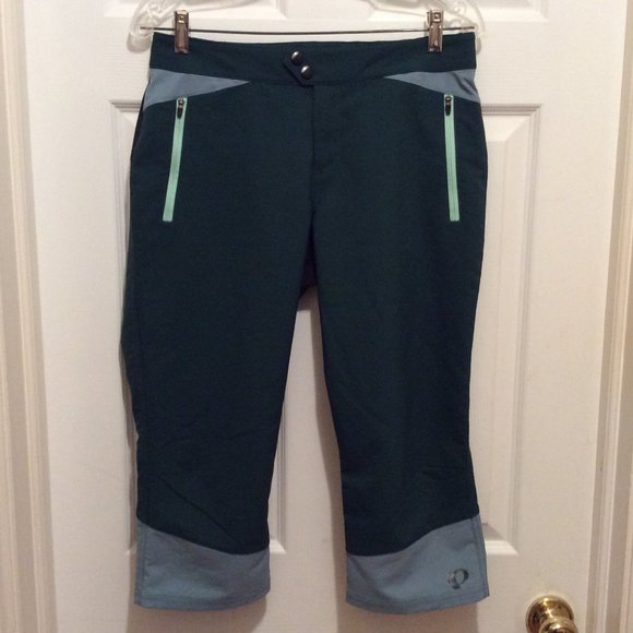 Pearl Izumi Pants - Pearl iZumi Summit Capri Cropped Pants 6 Green